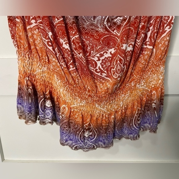 Lascana for Venus Off the shoulder Vibrant Colors Elastic Waist Size Lar… - Picture 4 of 10